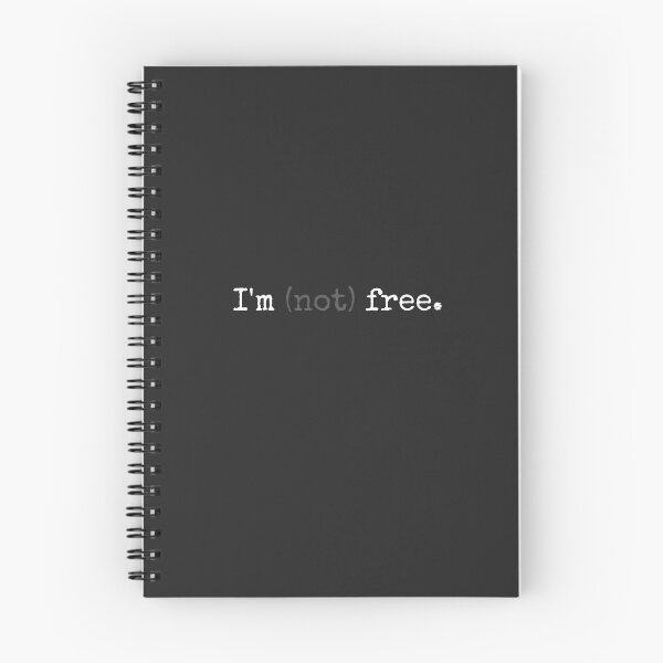 Item preview, I'm (not) free- Determinism advocator designed and sold by The Bookworm Store.