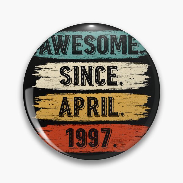 Item preview, 25 Years Old Gifts Awesome Since April 1997 25th Birthday designed and sold by MoHaCo.