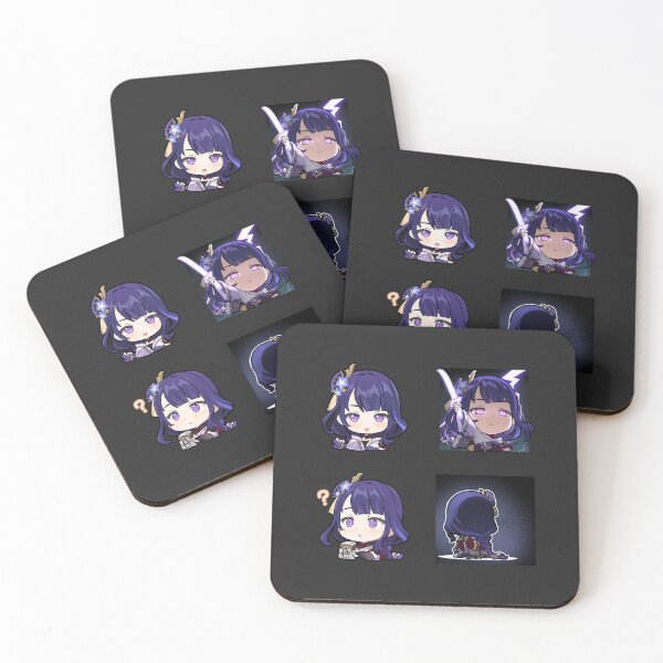 Item preview, Chibi Raiden Pack - Genshin Impact designed and sold by 1umynst.