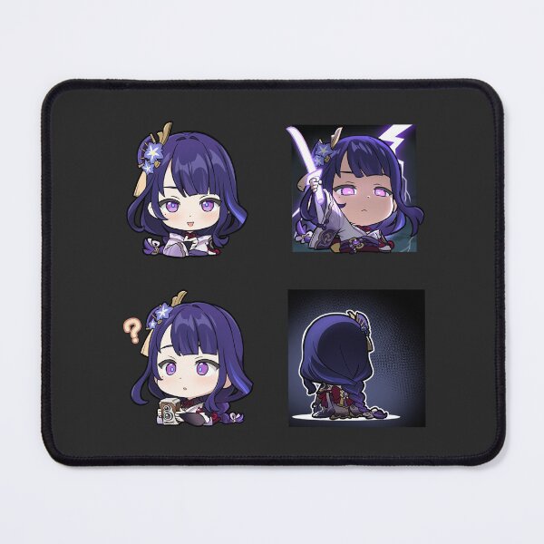 Item preview, Chibi Raiden Pack - Genshin Impact designed and sold by 1umynst.