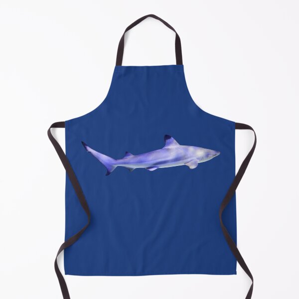 Item preview, Lesser blacktip shark, Natural, blue designed and sold by CreaVisArt.