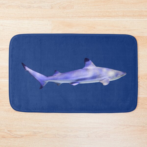 Item preview, Lesser blacktip shark, Natural, blue designed and sold by CreaVisArt.