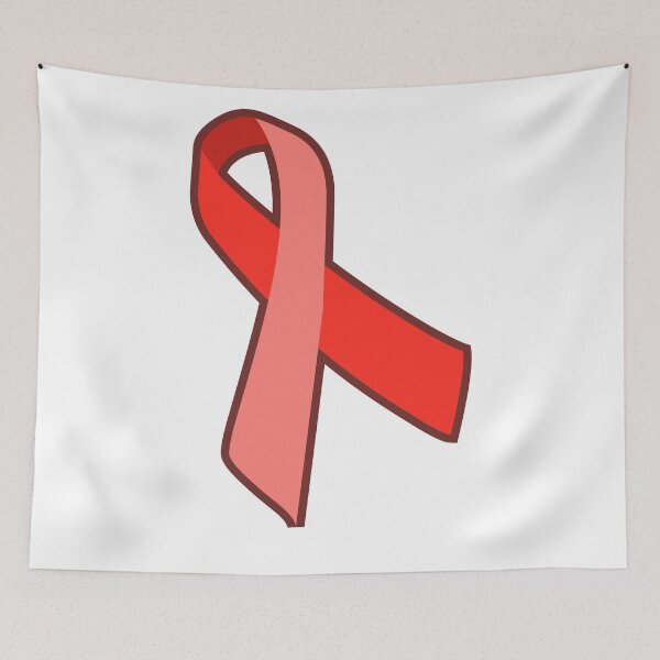 Item preview, Red - HIV/AIDS, Substance Abuse designed and sold by cjackvony.