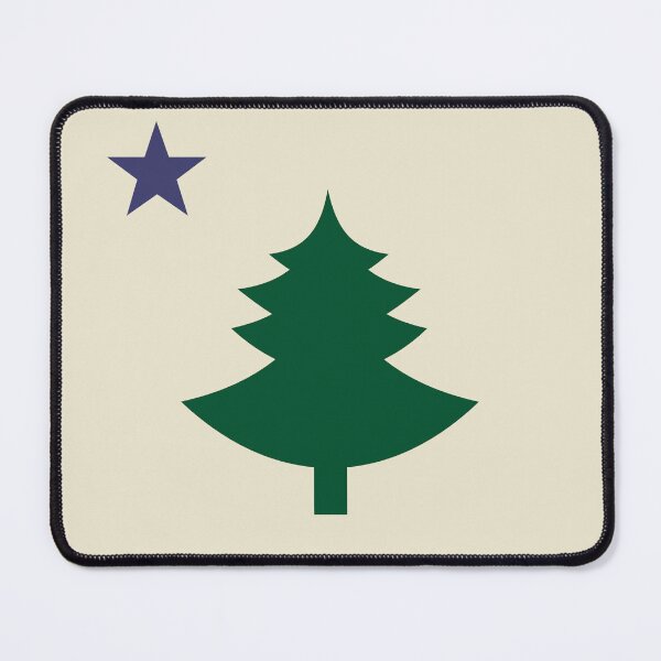 Item preview, Old Original 1901 Maine State Flag with Pine Tree and Star designed and sold by dgavisuals.