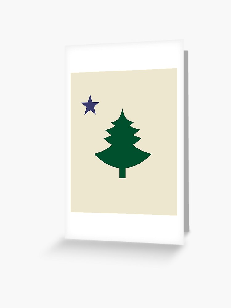 pine tree and star flag