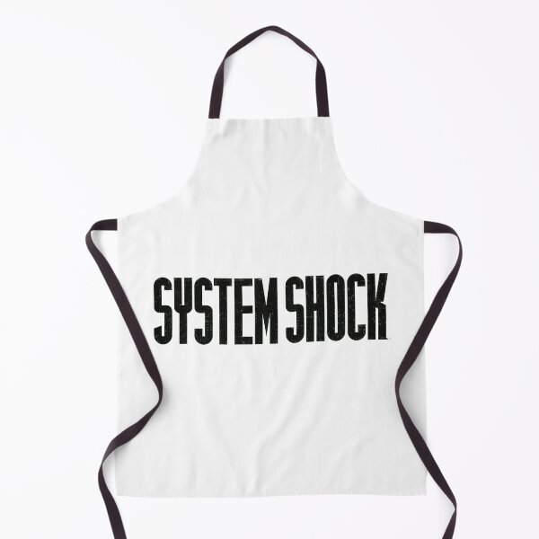 Item preview, System Shock Logo Black designed and sold by DOS Games.