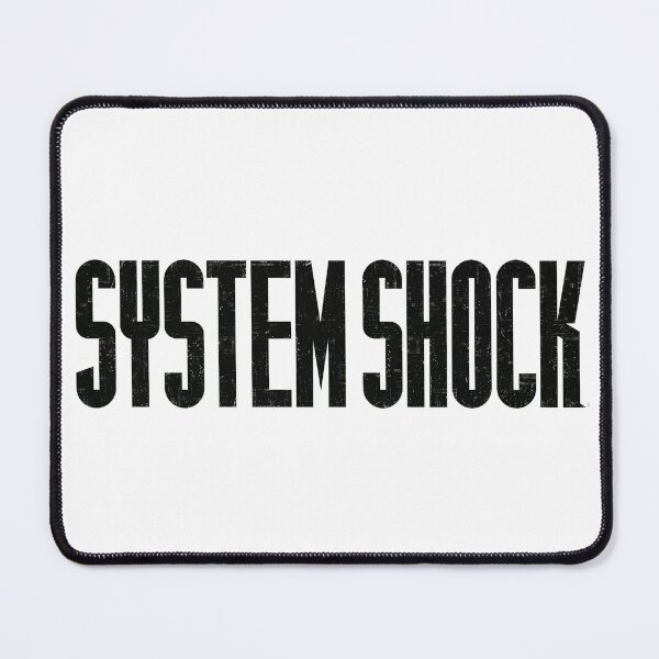 Item preview, System Shock Logo Black designed and sold by DOS Games.
