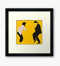 Mia and Vincent - Pulp Fiction - top selling Framed Print
