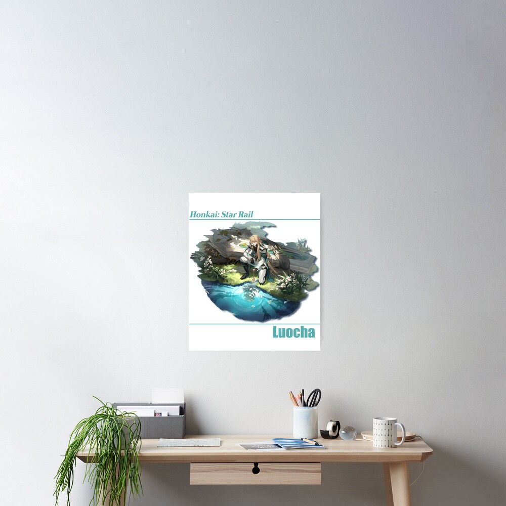 "Honkai Star Rail Luocha" Poster for Sale by HerrscherOfArt | Redbubble