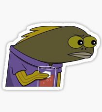 Fish MEME Sticker