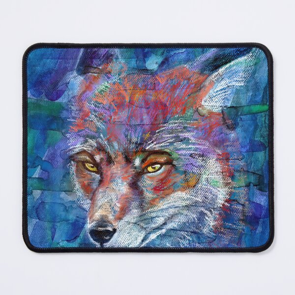 Item preview, cold angry arrogant fox in blue designed and sold by AitmaneART.