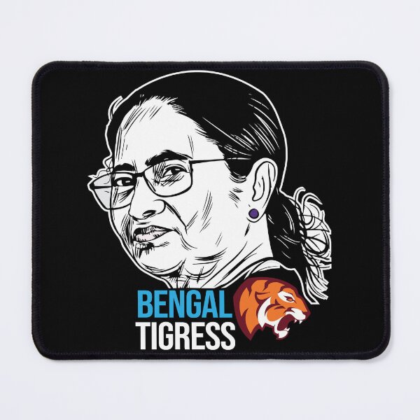 Item preview, Mamata Banerjee Trinamool Congress West Bengal Politics designed and sold by alltheprints.