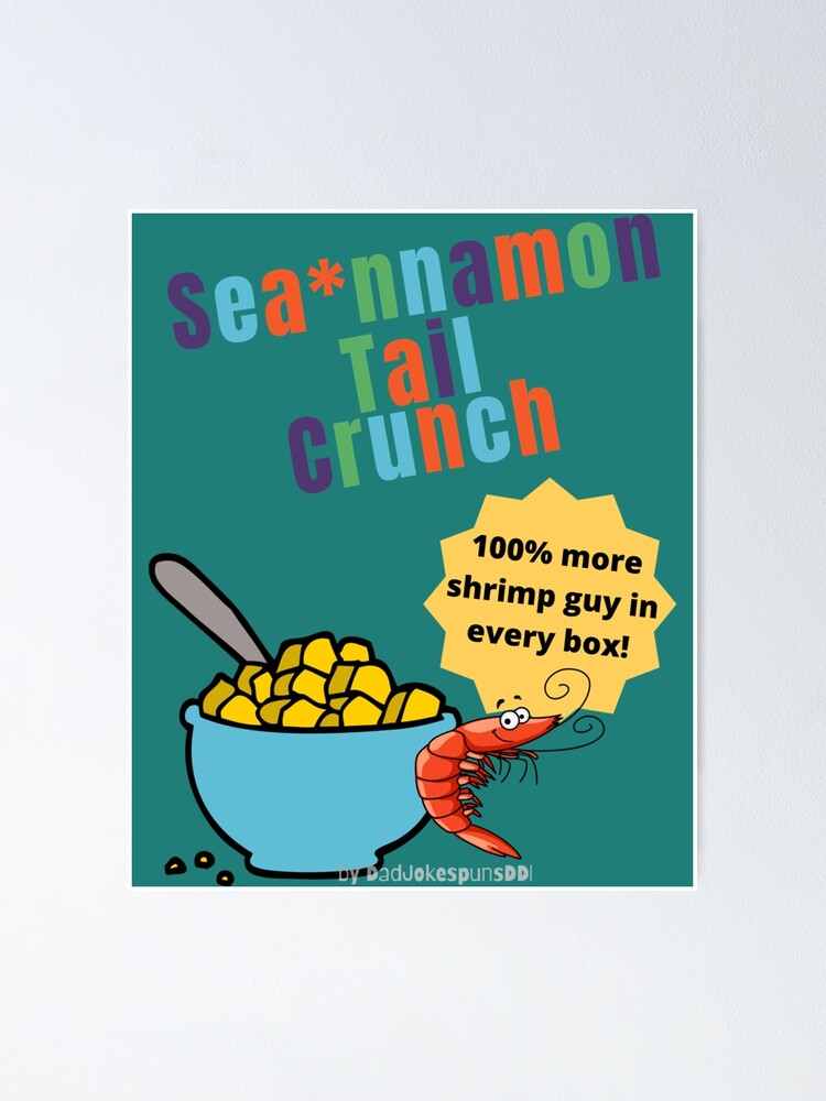 "Seannamon Tail Crunch Shrimp Guy! Parody Cinnamon Toast Crunch