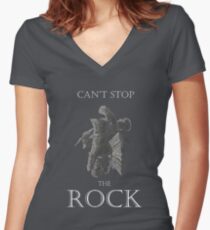 Havel Der Felsen Shirt mit V-Ausschnitt