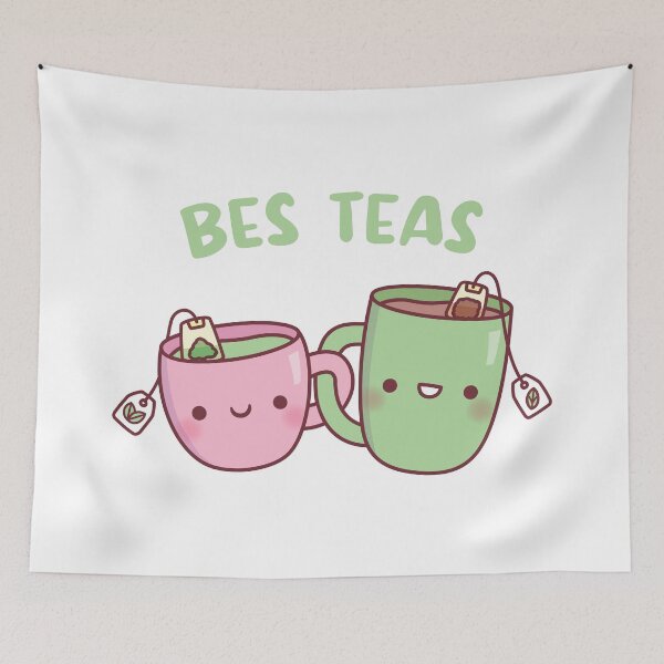 Item preview, Cute Mugs Bes Teas Besties designed and sold by rustydoodle.