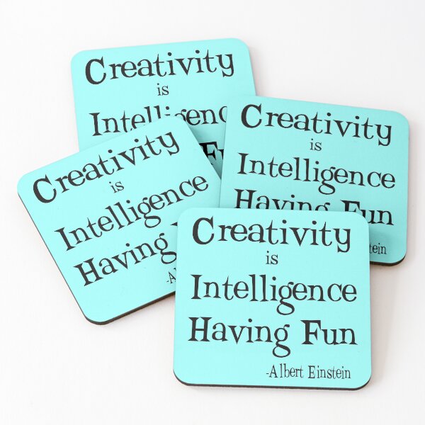 Item preview, Creativity is Intelligence Having Fun designed and sold by Stacie Forest.