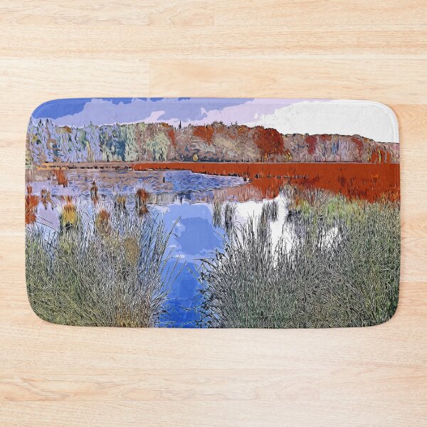 Item preview, Autumn landscape, color print designed and sold by artdragongift 15.