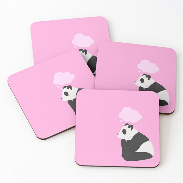 Item preview, Pondering Panda Cherry Blossom designed and sold by animinimal.