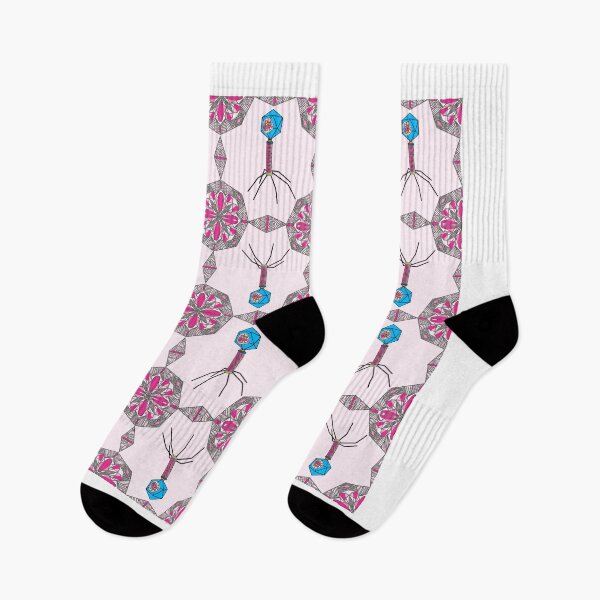 Item preview, The Pink Viral Cell in Mandala Design Pattern designed and sold by MyMemoriesArts.