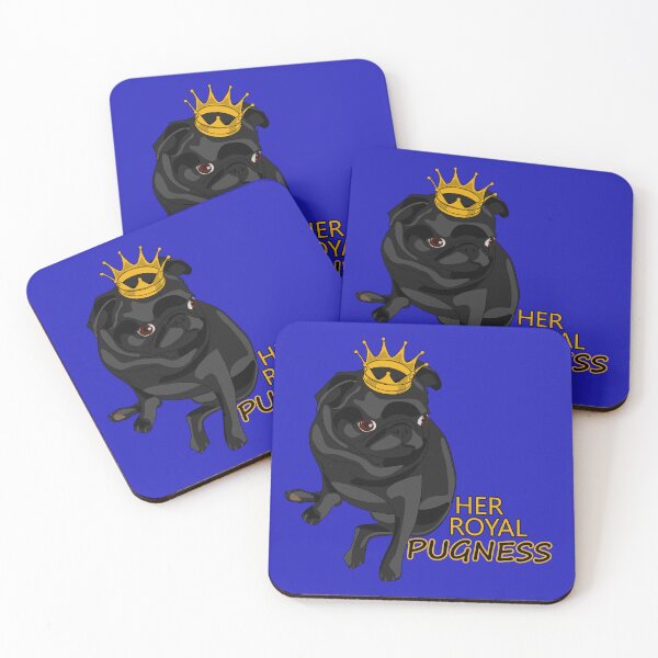 Item preview, Her Royal Pugness No 4 designed and sold by Fun Funky Designs.
