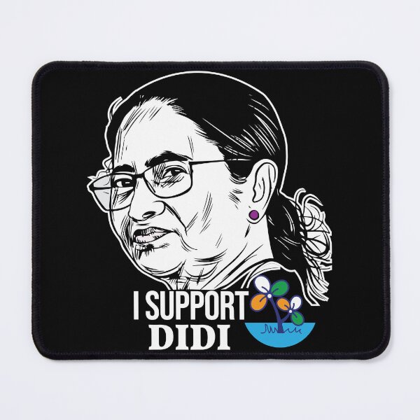 Item preview, Mamata Banerjee Trinamool Congress West Bengal Politics designed and sold by alltheprints.