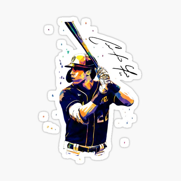 Christian Yelich Cartoon Jigsaw Puzzle