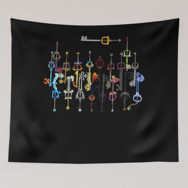 Aperçu de l'œuvre Keyblades Kingdom Hearts créée et vendue par McquaigWilliam.