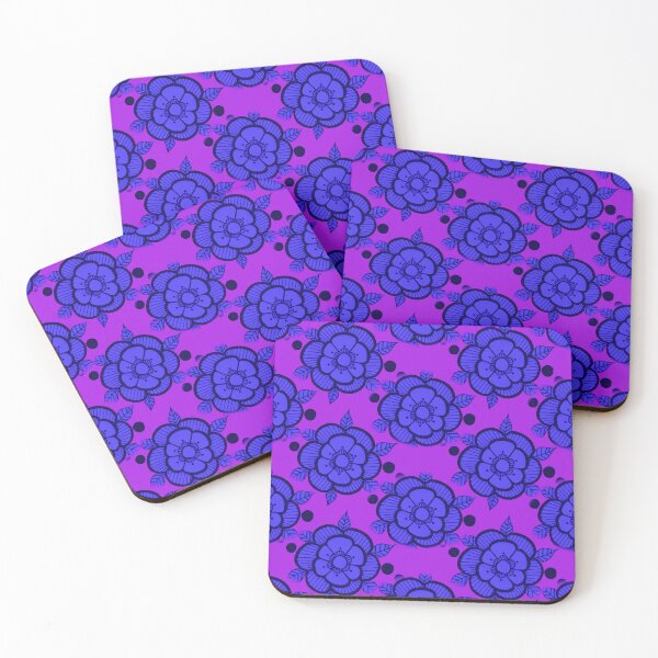 Item preview, Blue and Purple Anemone Flowers designed and sold by ckylin.