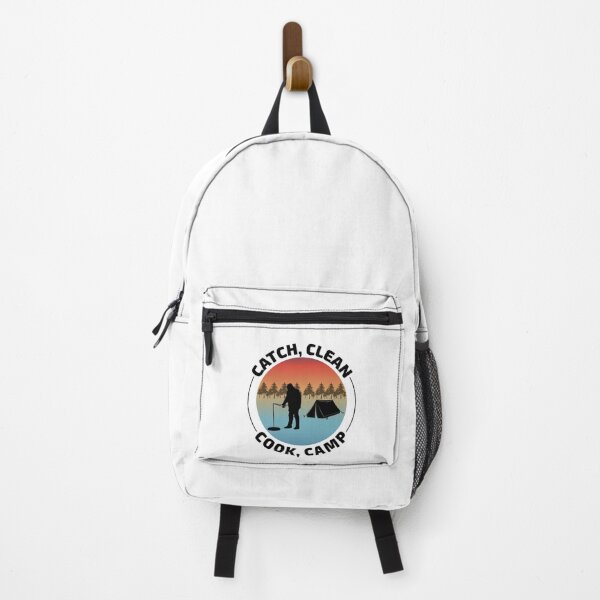 Item preview, Ice Fishing Fisher Winter Camping Mountain Nature designed and sold by CuteDesigns1.