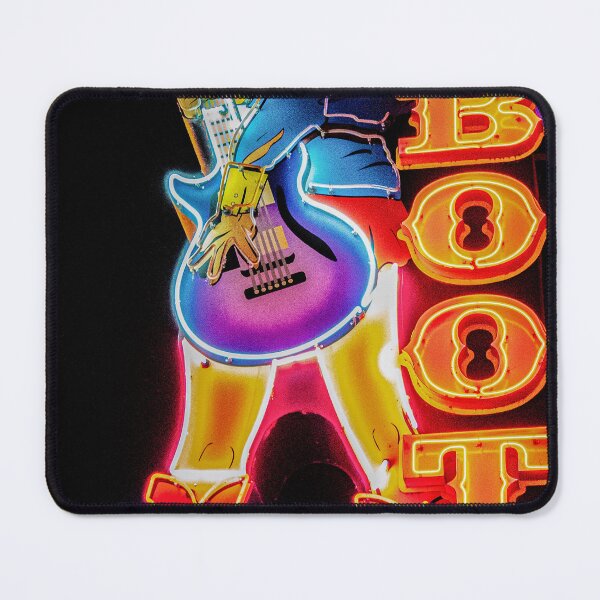 Item preview, Neon Lights In Nashville Tennessee Girl With Guitar designed and sold by DaveFilm.