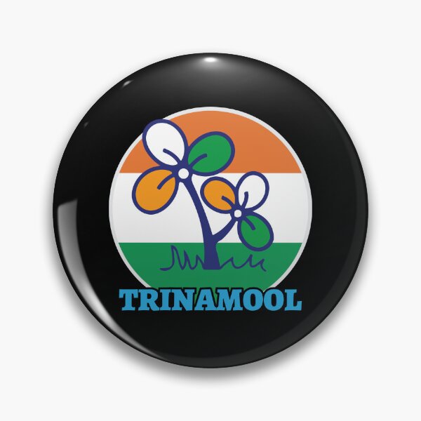 Item preview, Trinamool Congress Party Logo Mamata West Bengal Politics designed and sold by alltheprints.