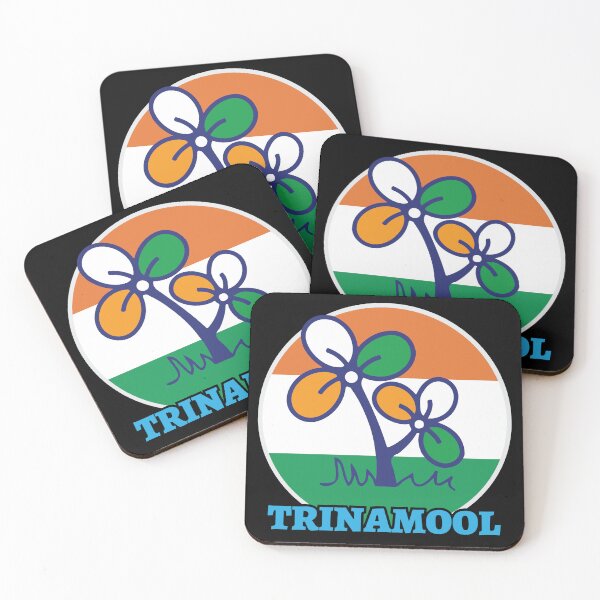 Item preview, Trinamool Congress Party Logo Mamata West Bengal Politics designed and sold by alltheprints.