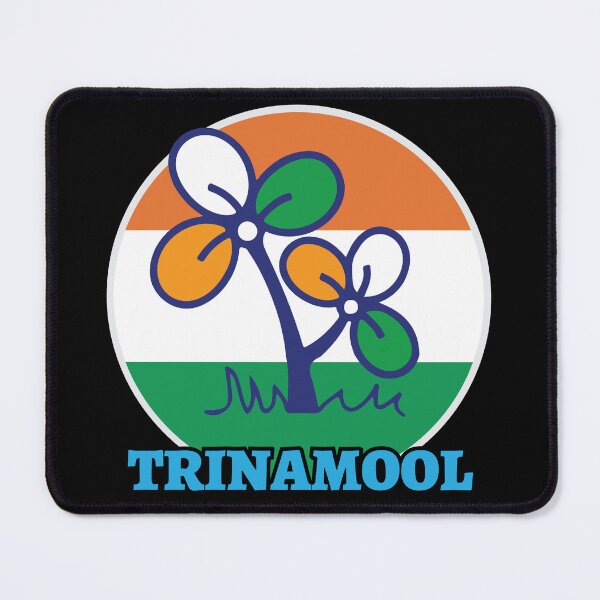 Item preview, Trinamool Congress Party Logo Mamata West Bengal Politics designed and sold by alltheprints.