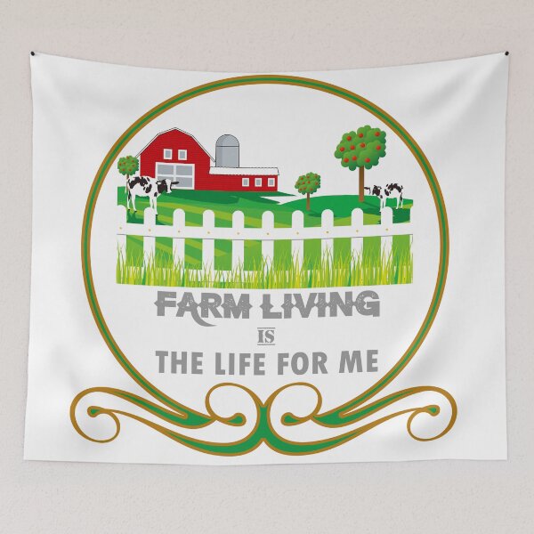 Item preview, Farm Living is The Life For Me designed and sold by ImaaShop.