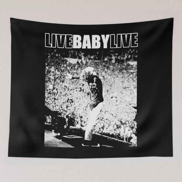 Item preview, Live Baby Live Halftone  designed and sold by McquaigWilliam.