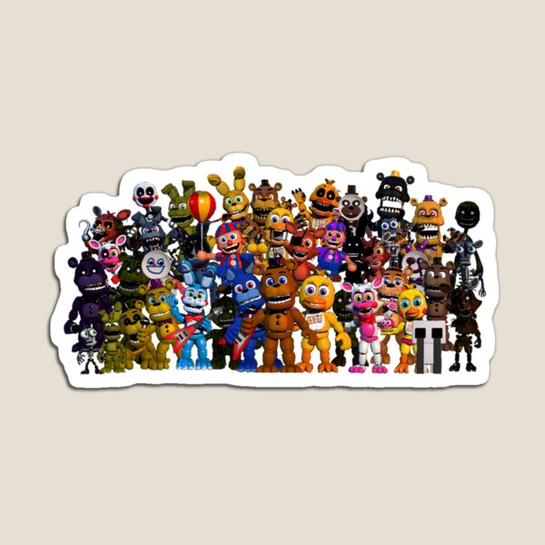Molten Freddy Magnet for Sale by Ryver