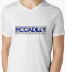 Piccadilly Line Men's V-Neck T-Shirt