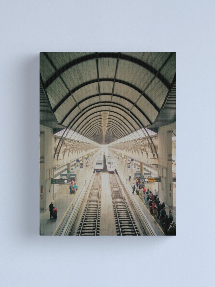Alternate view of Seville Train station 2016 Canvas Print