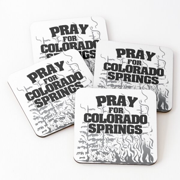 Item preview, Pray for Colorado Springs Colorado Strong ( Original Forest Fire ) designed and sold by WULFLAND ARTS.
