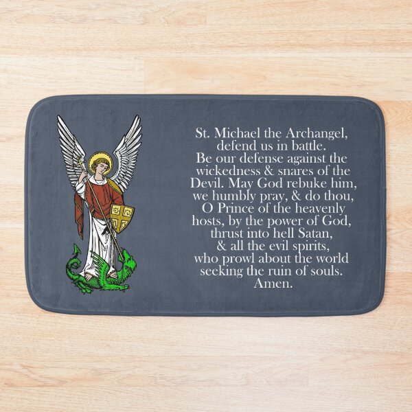 Item preview, Saint Michael the Archangel : Catholic Warrior Angel designed and sold by TheCatholicLady.