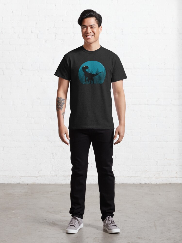 Discover Blue Raptor Jurassic World Classic T-Shirt