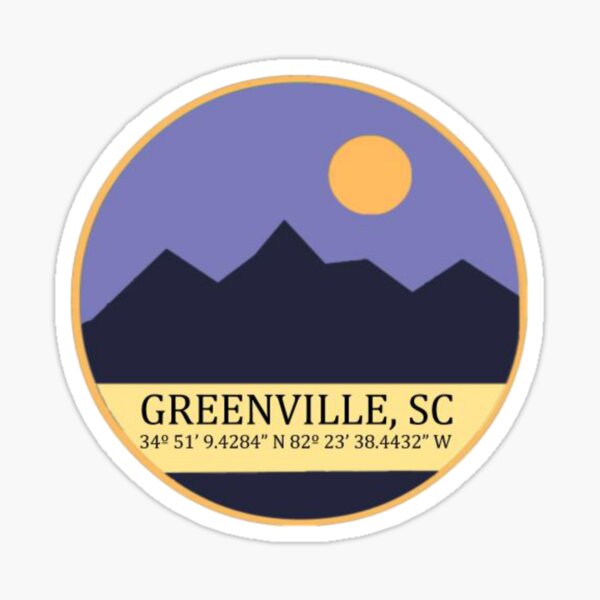 Greenville, SC Sticker
