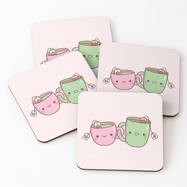 Item preview, Cute Pink and Green Mugs Funny Best Friends designed and sold by rustydoodle.