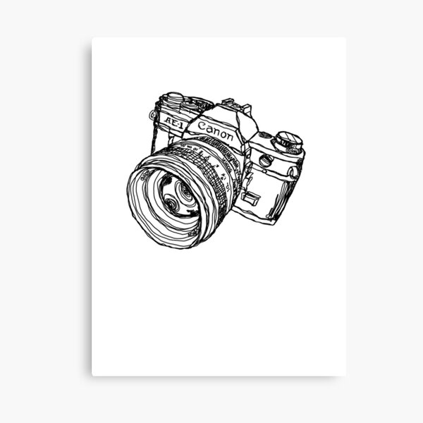Classic SLR Camera Canvas Print