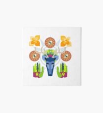 Connect With Your Past (Huichol Spirit) Art Board