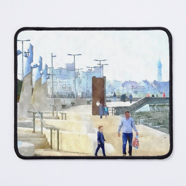 Item preview, Cleveleys Promenade, Lancashire, England designed and sold by Trevor Harvey Art.