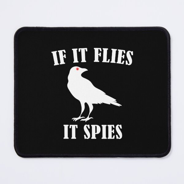 Item preview, Birds Spie Conspiracy Joke Meme Surveillance designed and sold by osborange.