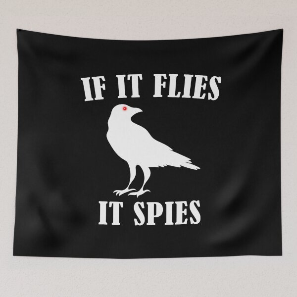Item preview, Birds Spie Conspiracy Joke Meme Surveillance designed and sold by osborange.
