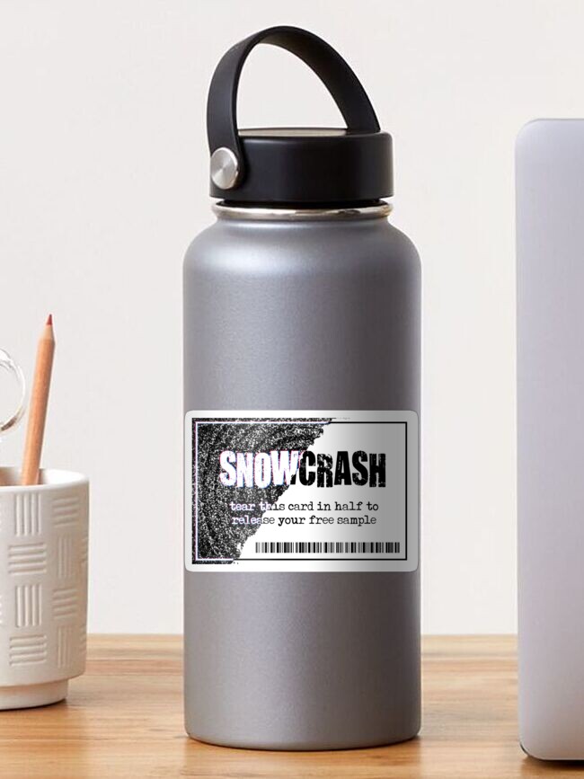 Thumbnail 1 of 3, Sticker, Snow Crash - Free Sample designed and sold by mousehawk.