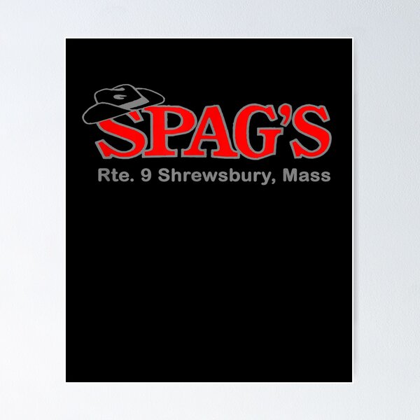 Item preview, SPAG'S Rte 9 Shrewsbury Massachusetts Vintage Town designed and sold by osborange.